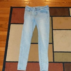 American Eagle Light-Wash Jeans